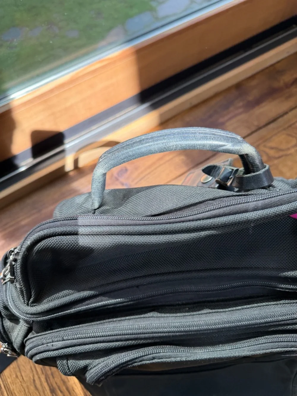 Tumi Black Rugged Nylon Men’s Backpack
